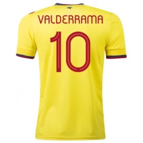 Jalkapallo Pelipaidat Kolumbia Valderrama 10 Kotipaita 2021 Lyhythihainen